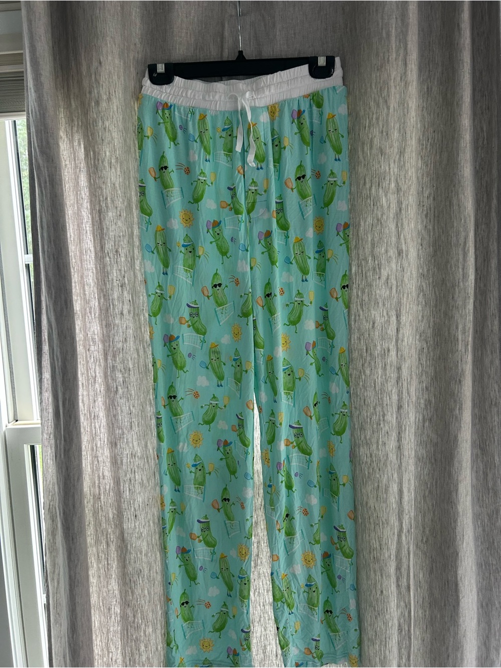 NEOT little SLEEPIES MENS PICKLE POWER BAMBOO LOUNGE PAJAMA PANTS SMALL